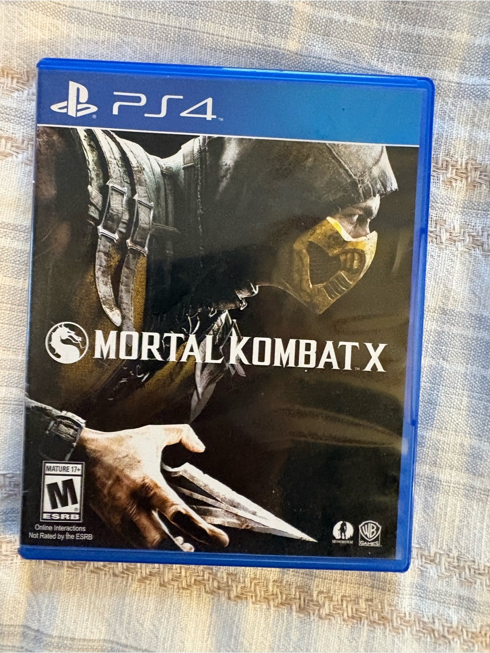 Sony PlayStation 4 Mortal Kombat X - Blue, Black & Yellow